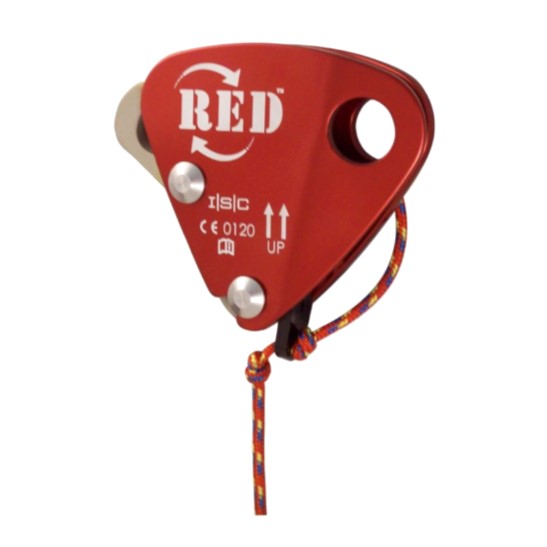 HD26294 ISC RED Back-up Device with Popper Cord for 10.5mm -11.5mm Rope