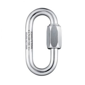 5mm Oval Screw Link, Zinc Plated Steel