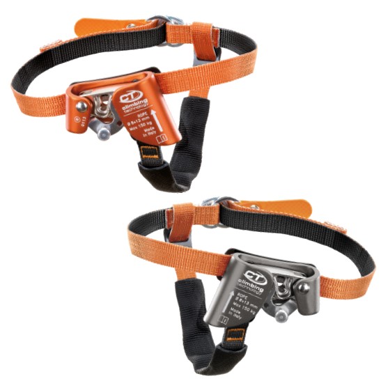 Orange Right Foot Climbing Technology Quick Step Foot Ascender 