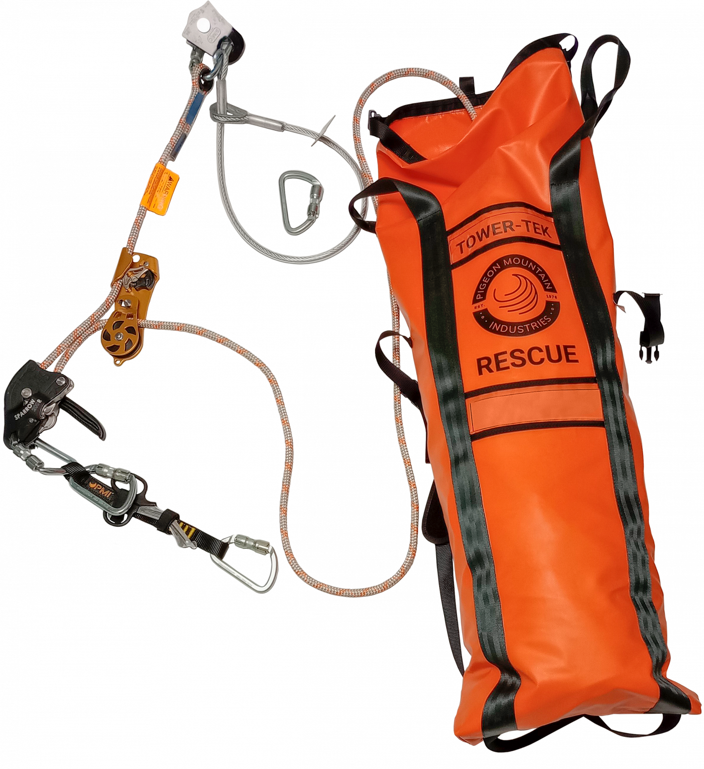PMI Rope | PMI® Tower-Tek Rescue Solution for rescuers and climbers ...