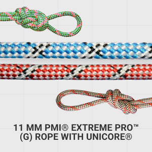 11 mm PMI Extreme Pro™ (G) Rope with UNICORE